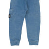 Age 4 Stone Island Joggers - Small Blue Cotton Blend