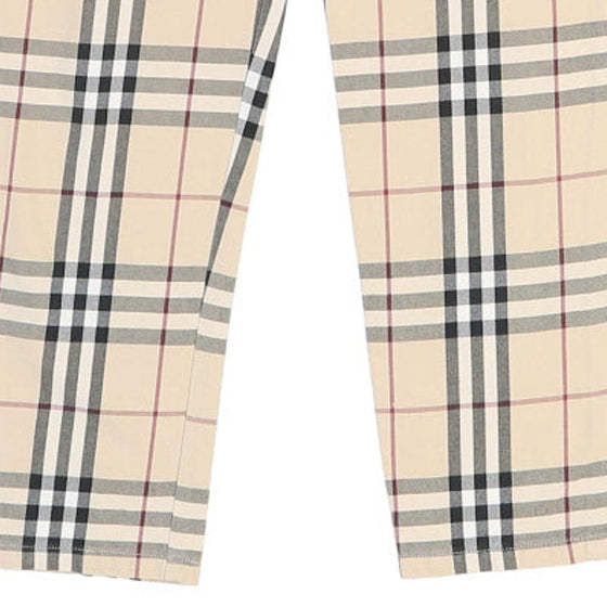 Age 12 Burberry Trousers - 26W 22L Beige Cotton