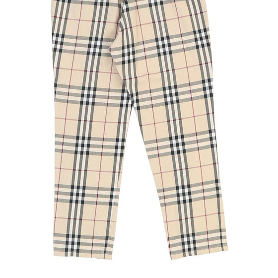 Age 12 Burberry Trousers - 26W 22L Beige Cotton