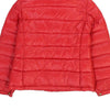 Age 8 Moncler Puffer - Small Red Polyester