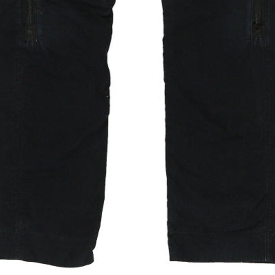 Age 8 Stone Island Cargo Trousers - 24W 24L Black Cotton