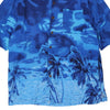 Vintage blue Maui Maui Hawaiian Shirt - mens large