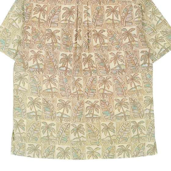 Vintage beige Kahala Hawaiian Shirt - mens large