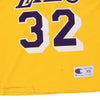 Vintage yellow Los Angeles Lakers Champion Jersey - mens x-small