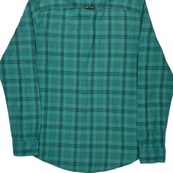 Tommy Hilfiger Checked Shirt - Medium Green Cotton