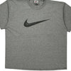 Made In Usa Nike Graphic T-Shirt - XL Grey Cotton