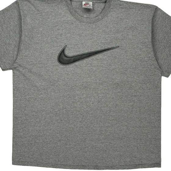 Made In Usa Nike Graphic T-Shirt - XL Grey Cotton