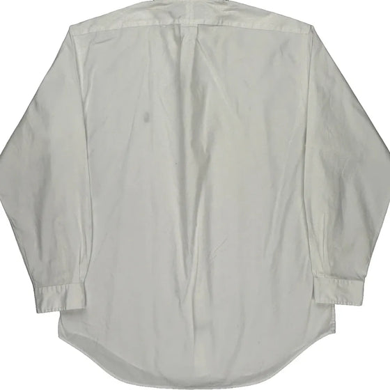 Ralph Lauren Collared Shirt - XL White Cotton