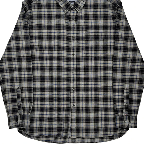 Tommy Hilfiger Checked Shirt - XL Grey Cotton