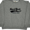 Buenos Aires Hard Rock Cafe Graphic Sweatshirt - Large Grey Cotton