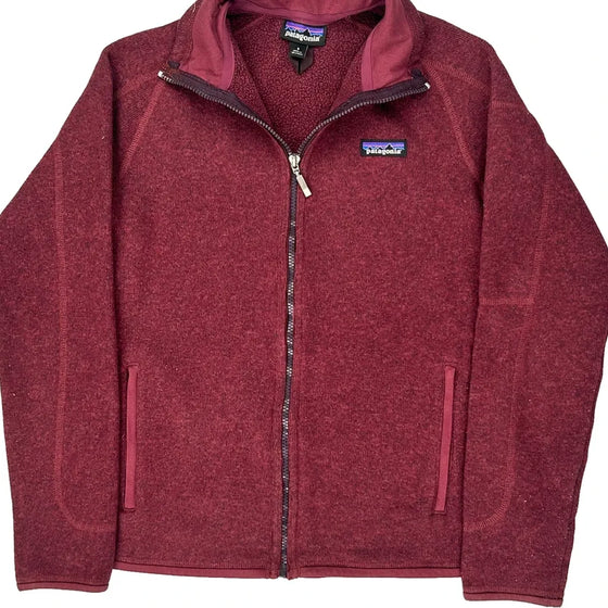 Patagonia Fleece - Medium Burgundy Polyester