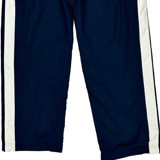 Nike Wide Leg Tracksuit - Large Navy Polyester