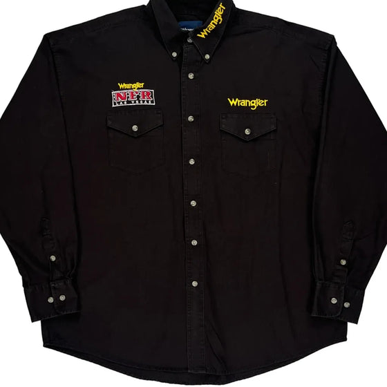 Nfr Las Vegas Wrangler Graphic Shirt - XL Black Cotton