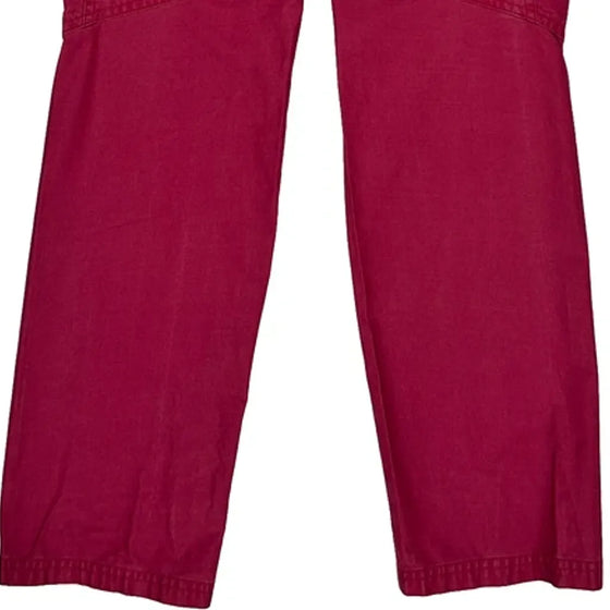 Patagonia Trousers - Small Red Cotton Blend