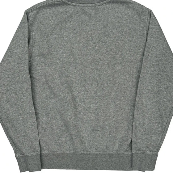 Motivational Nike Graphic Sweatshirt - Medium Grey Cotton Blend