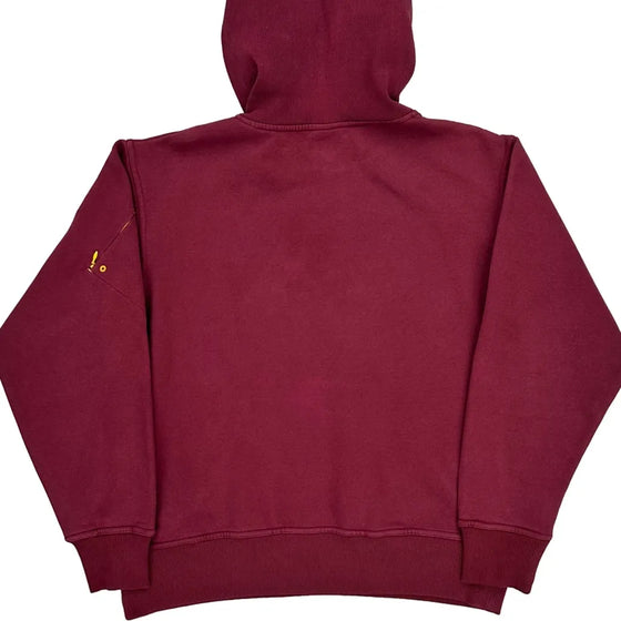 Minnesota Nike College Hoodie - Small Burgundy Cotton Blend