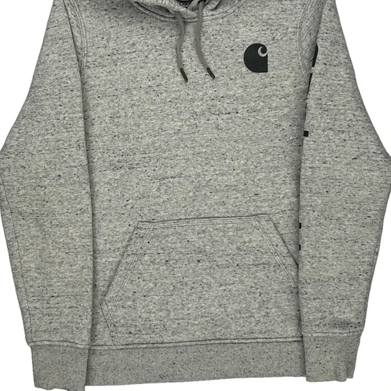 Carhartt Hoodie - XS Grey Cotton Blend