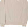 Vintage beige Nike Sweatshirt - mens small