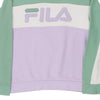 Vintage block colour Fila Sweatshirt - mens medium