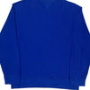 Ralph Lauren Graphic Sweatshirt - XL Blue Cotton