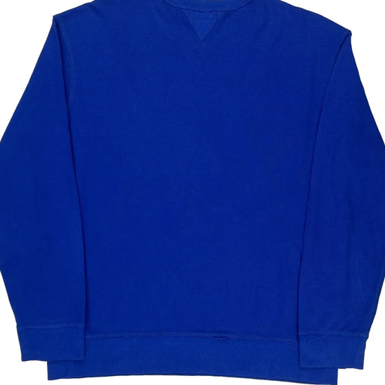 Ralph Lauren Graphic Sweatshirt - XL Blue Cotton