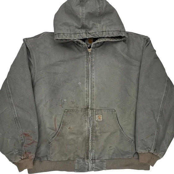 Carhartt Oversized Jacket - 3XL Grey Cotton