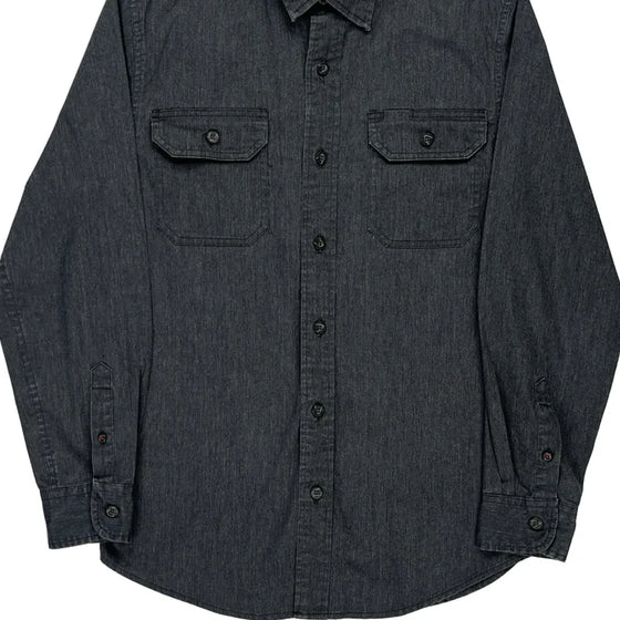 Wrangler Shirt - Small Black Cotton Blend