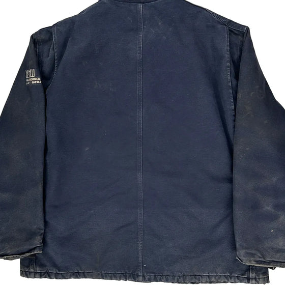 Mechanical Group Carhartt Jacket - 2XL Blue Cotton