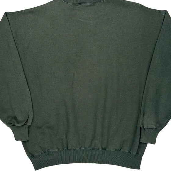 Bennett Favre Unbranded Graphic Sweatshirt - XL Green Cotton