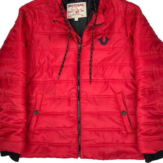 True Religion Puffer - Large Red Polyester