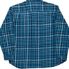 Relaxed Fit Carhartt Checked Flannel Shirt - 2XL Blue Cotton