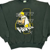 Bennett Favre Unbranded Graphic Sweatshirt - XL Green Cotton