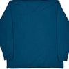 Pocket Carhartt Long Sleeve T-Shirt - Large Blue Cotton