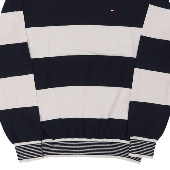 Vintage navy Tommy Hilfiger Jumper - mens large