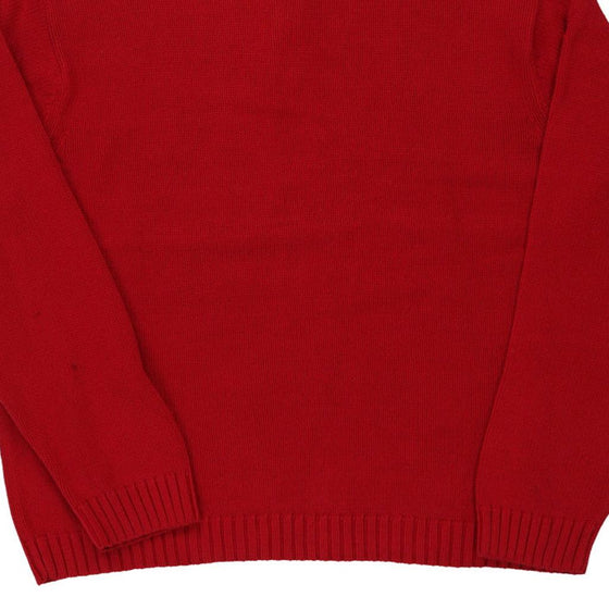 Vintage red Chaps Ralph Lauren 1/4 Zip - mens x-large