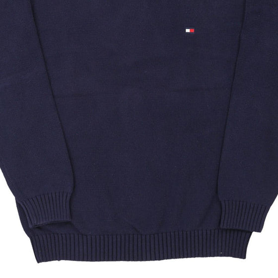 Vintage navy Tommy Hilfiger Jumper - mens x-large