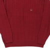 Vintage burgundy Tommy Hilfiger Jumper - mens x-large