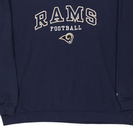 Vintage navy St. Louis Rams Reebok Sweatshirt - mens x-large