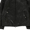 Vintage black Versace Jeans Couture Leather Jacket - mens medium