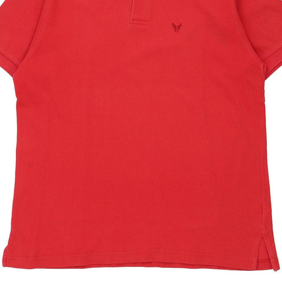 Vintage red Avirex Polo Shirt - mens medium