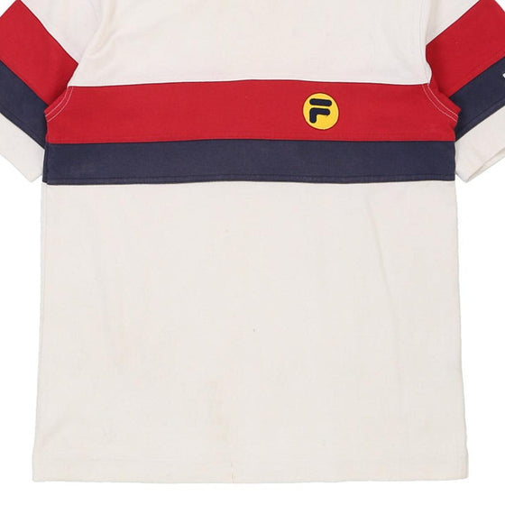 Vintage white Fila T-Shirt - mens small