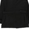 Armani Exchange Trench Coat - Large Black Cotton