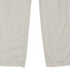 Moncler Trousers - 34W UK 14 White Cotton