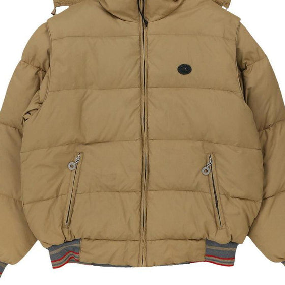 Age 13 Dolce & Gabbana Puffer - Medium Brown Polyester