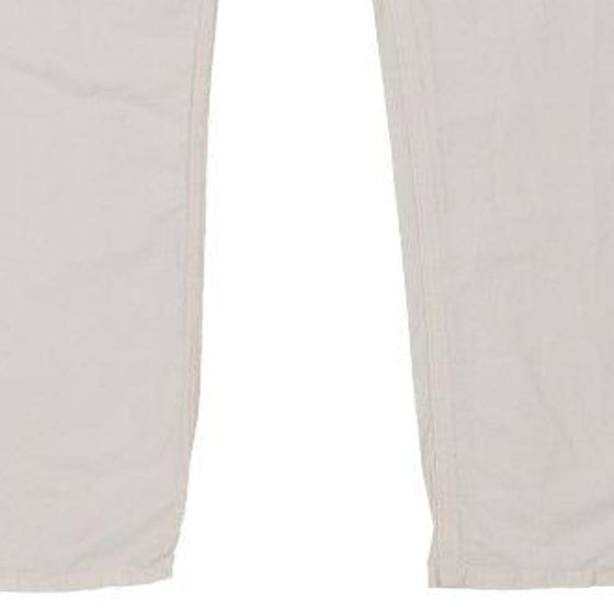 Age 14 Moschino Jeans - 30W 33L White Cotton