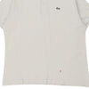 Vintage cream Lacoste Polo Shirt - mens large