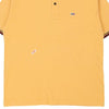 Vintage yellow Napapijri Polo Shirt - mens large