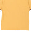 Vintage yellow Napapijri Polo Shirt - mens large