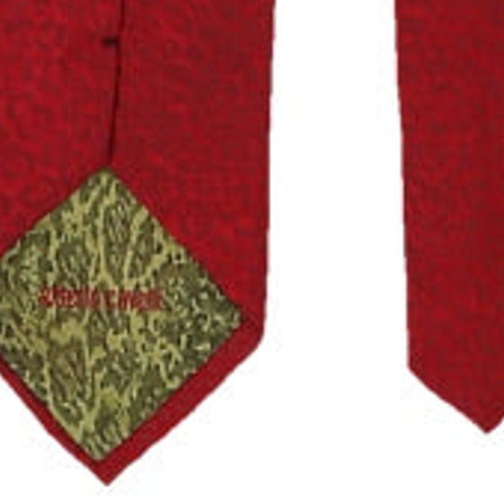 Vintage red Roberto Cavalli Tie - mens no size