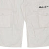 Vintage white Moschino Cargo Shorts - mens 32" waist